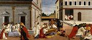 BOTTICELLI, Sandro Three Miracles of St Zenobius Germany oil painting artist